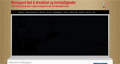Desktop Screenshot of myregaard.dk