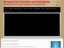 Tablet Screenshot of myregaard.dk